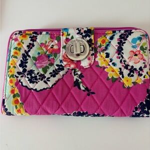 Vera Bradley Pink Floral Wallet
